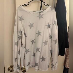 BiBi Oversized Long Sleeve Shirt